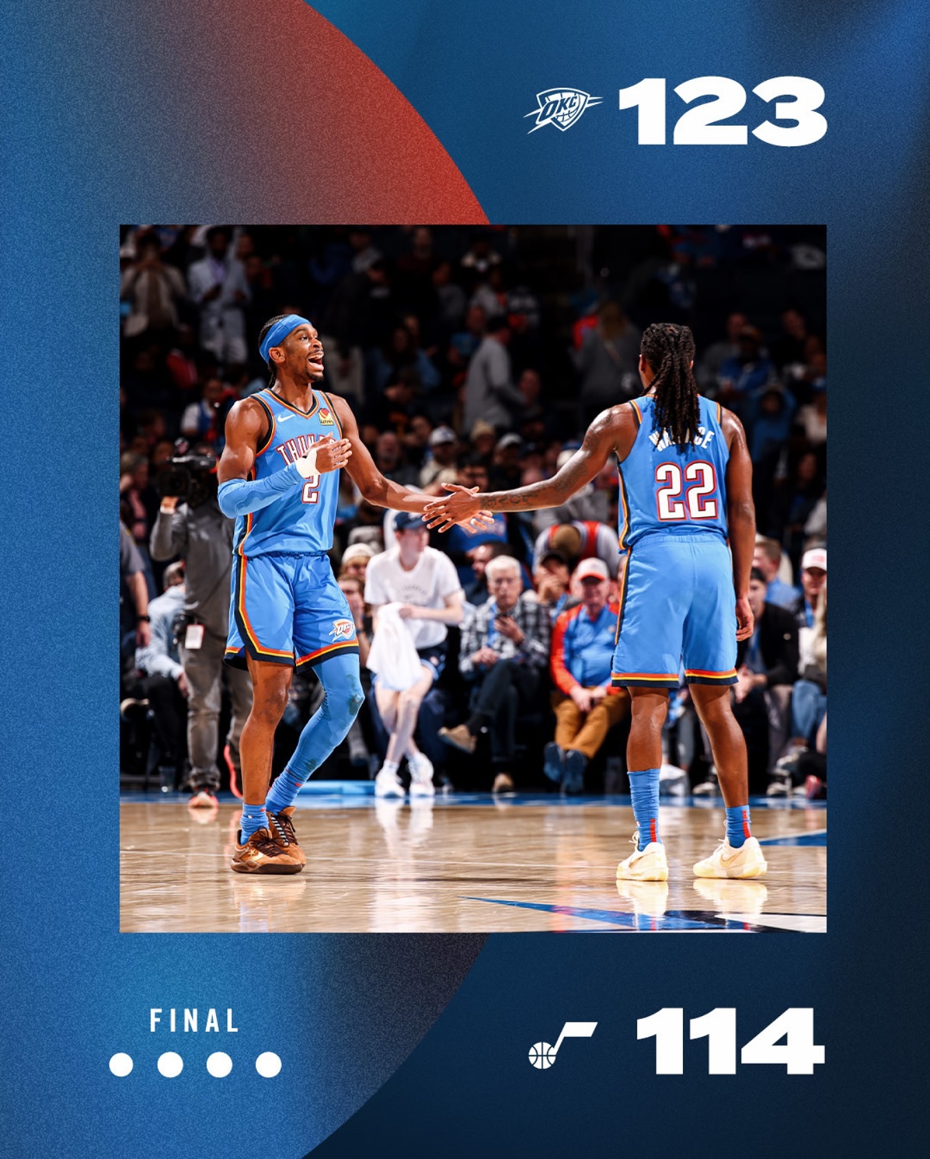 骑士碾压雷霆，克莱扛起全队