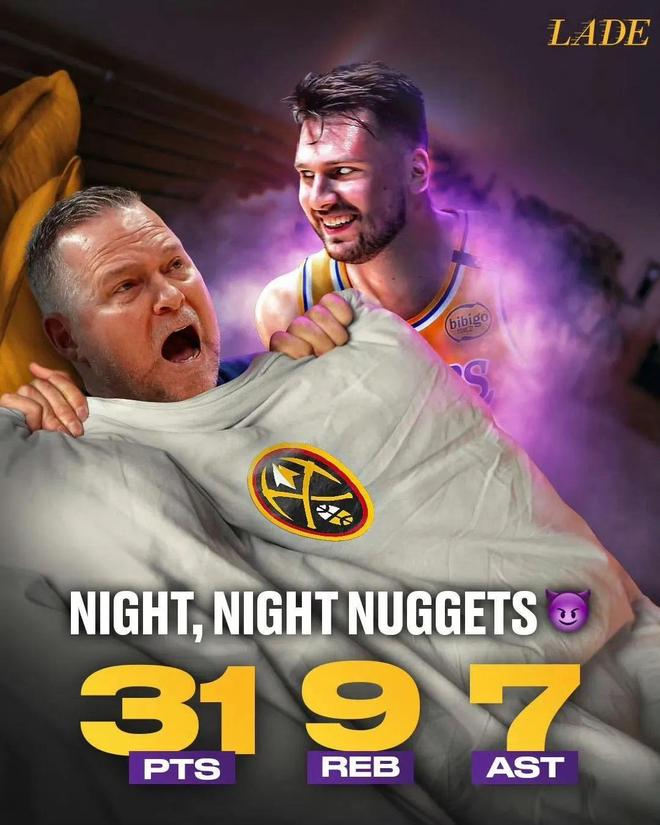 快船翻盘掘金，东契奇高光表现